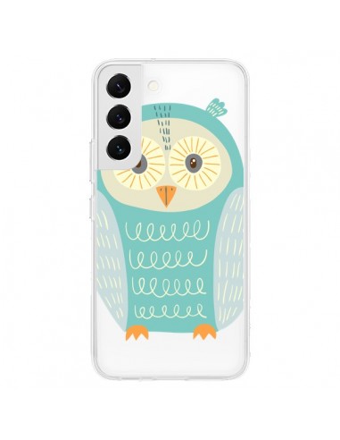 Coque Samsung Galaxy S22 5G Hibou Owl Transparente - Petit Griffin