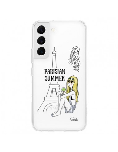 Coque Samsung Galaxy S22 5G Parisian Summer Ete Parisien Transparente - Lolo Santo