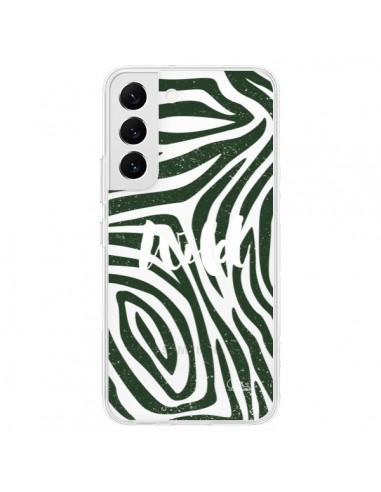 Coque Samsung Galaxy S22 5G Wild Zebre Jungle Transparente - Lolo Santo