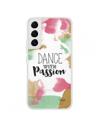 Coque Samsung Galaxy S22 5G Dance With Passion Transparente - Lolo Santo