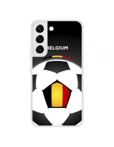Coque Samsung Galaxy S22 5G Belgique Ballon Football - Madotta