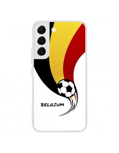Coque Samsung Galaxy S22 5G Equipe Belgique Belgium Football - Madotta