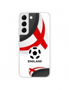 Coque Samsung Galaxy S22 5G Equipe Angleterre Football -...