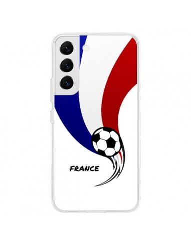 Coque Samsung Galaxy S22 5G Equipe France Ballon Football - Madotta