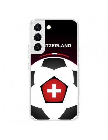 Coque Samsung Galaxy S22 5G Suisse Ballon Football - Madotta