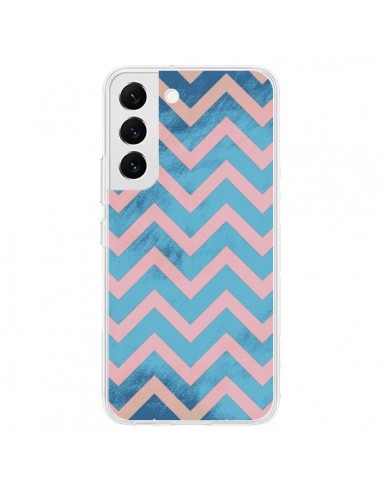 Coque Samsung Galaxy S22 5G Azteque Chevron Sunset - Mary Nesrala