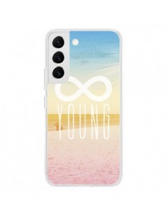 Coque Samsung Galaxy S22 5G Forever Young Plage - Mary...