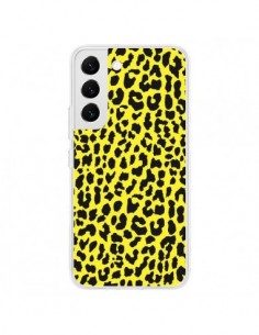 Coque Samsung Galaxy S22 5G Leopard Jaune - Mary Nesrala