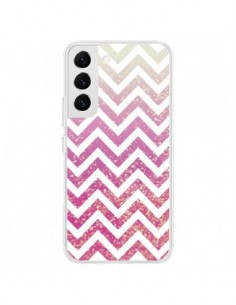 Coque Samsung Galaxy S22 5G Chevron Pixie Dust Triangle...
