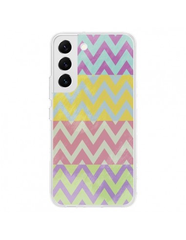 Coque Samsung Galaxy S22 5G Chevron Summer Triangle Azteque - Mary Nesrala