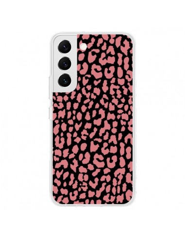 Coque Samsung Galaxy S22 5G Leopard Corail - Mary Nesrala