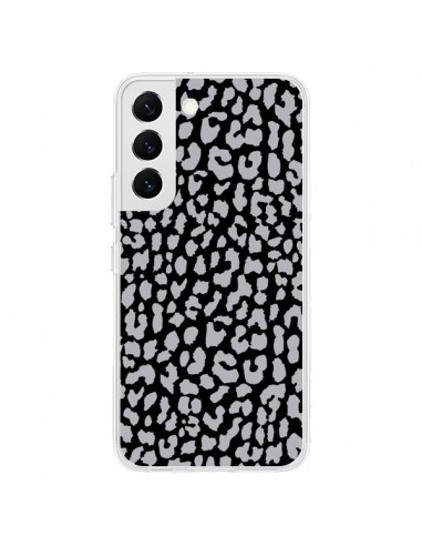 Coque Samsung Galaxy S22 5G Leopard Gris - Mary Nesrala