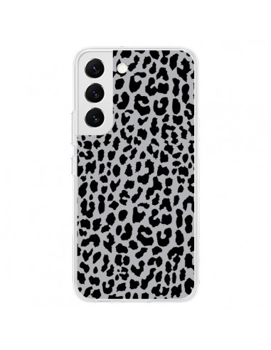 Coque Samsung Galaxy S22 5G Leopard Gris Neon - Mary Nesrala