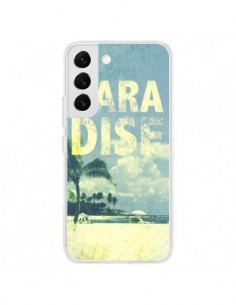 Coque Samsung Galaxy S22 5G Paradise Summer Ete Plage -...