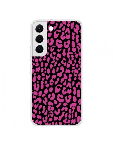 Coque Samsung Galaxy S22 5G Leopard Rose Pink - Mary Nesrala