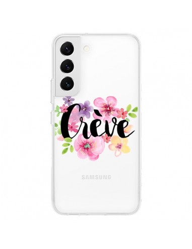 Coque Samsung Galaxy S22 5G Crève Fleurs Transparente - Maryline Cazenave