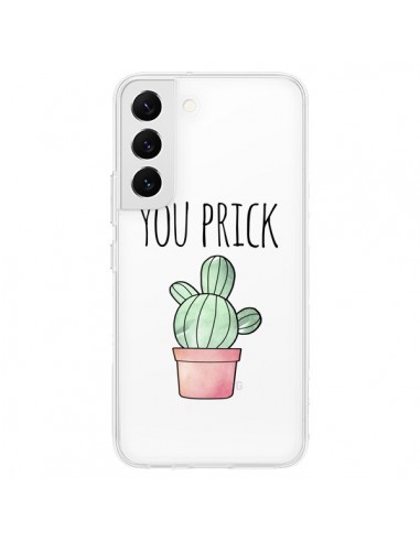 Coque Samsung Galaxy S22 5G You Prick Cactus Transparente - Maryline Cazenave