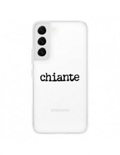 Coque Samsung Galaxy S22 5G Chiante Noir Transparente -...