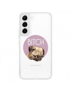 Coque Samsung Galaxy S22 5G Bulldog Bitch Transparente -...