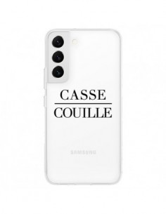 Coque Samsung Galaxy S22 5G Casse Couille Transparente -...