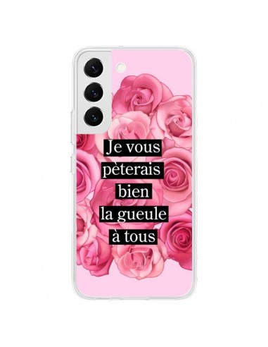 Coque Samsung Galaxy S22 5G Je vous pèterais Fleurs - Maryline Cazenave