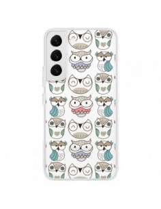 Coque Samsung Galaxy S22 5G Chouettes Owl Hibou...