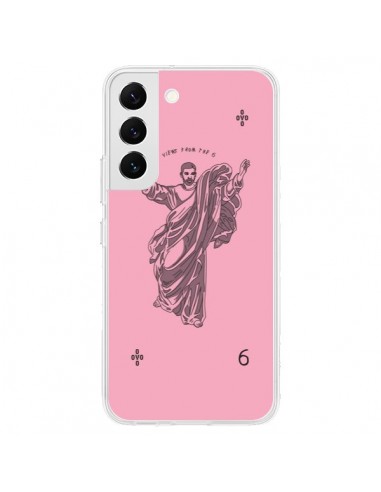 Coque Samsung Galaxy S22 5G God Pink Drake Chanteur Jeu Cartes - Mikadololo