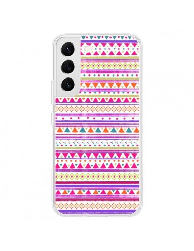 Coque Samsung Galaxy S22 5G Bandana Rose Azteque - Monica Martinez