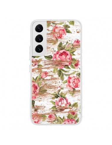 Coque Samsung Galaxy S22 5G Eco Love Pattern Bois Fleur - Maximilian San