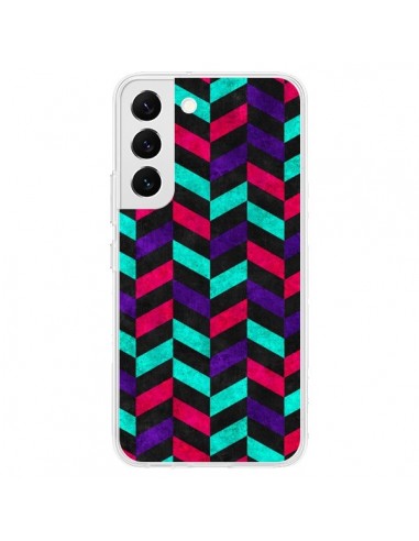 Coque Samsung Galaxy S22 5G Azteque Geometric Mundo - Maximilian San