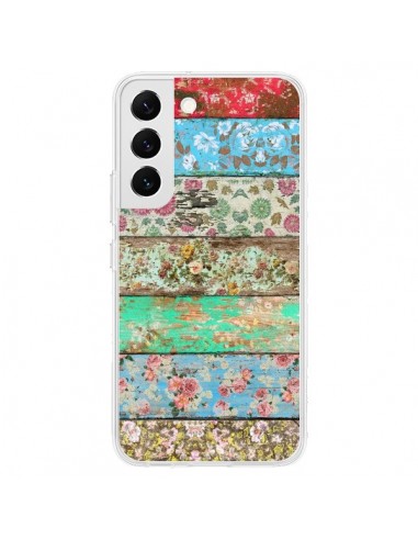 Coque Samsung Galaxy S22 5G Rococo Style Bois Fleur - Maximilian San