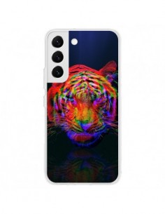 Coque Samsung Galaxy S22 5G Tigre Beautiful Aberration -...