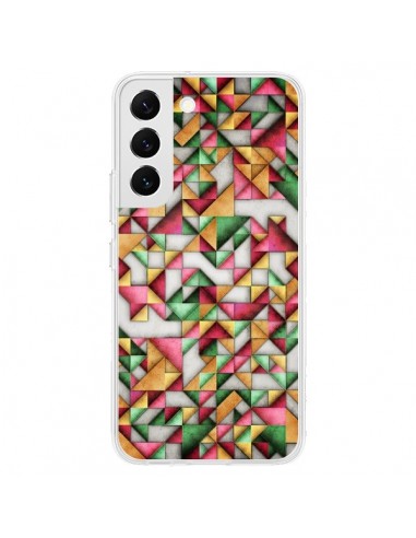 Coque Samsung Galaxy S22 5G Azteque Triangle Geometric World - Maximilian San