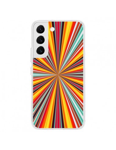 Coque Samsung Galaxy S22 5G Horizon Bandes Multicolores - Maximilian San