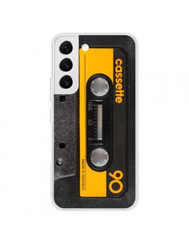 Coque Samsung Galaxy S22 5G Yellow Cassette K7 - Maximilian San