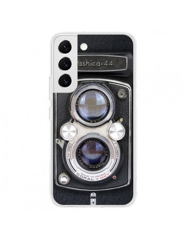 Coque Samsung Galaxy S22 5G Vintage Camera Yashica 44 Appareil Photo - Maximilian San