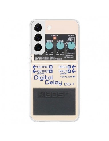 Coque Samsung Galaxy S22 5G Digital Delay Radio Son - Maximilian San