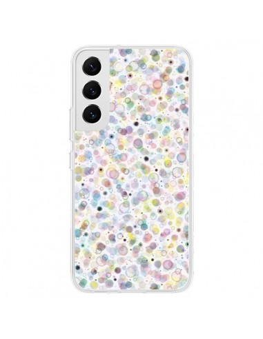 Coque Samsung Galaxy S22 5G Cosmic Bubbles Multicolored - Ninola Design