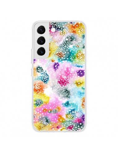 Coque Samsung Galaxy S22 5G Experimental Surface Colorful - Ninola Design