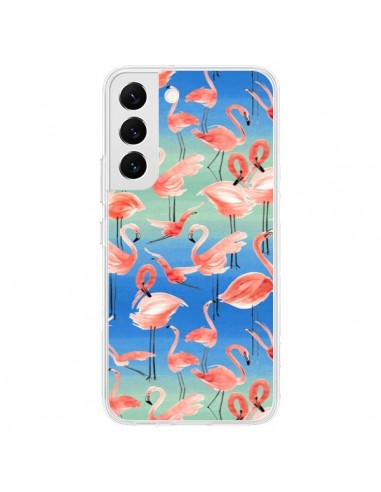 Coque Samsung Galaxy S22 5G Flamingo Pink - Ninola Design