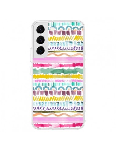 Coque Samsung Galaxy S22 5G Garlands Tribal - Ninola Design