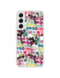 Coque Samsung Galaxy S22 5G Gradient Tropical Color Lines...