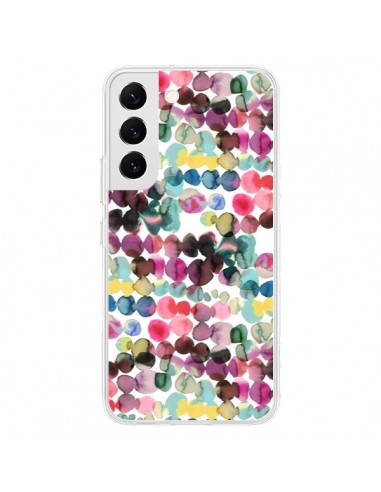 Coque Samsung Galaxy S22 5G Gradient Tropical Color Lines - Ninola Design