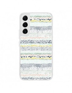 Coque Samsung Galaxy S22 5G Little Textured Dots Green -...