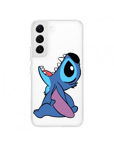 Coque Samsung Galaxy S22 5G Stitch de Lilo et Stitch Transparente