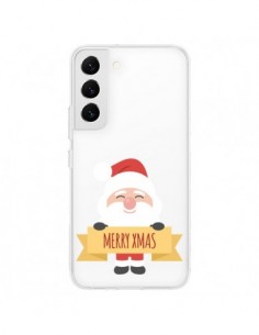Coque Samsung Galaxy S22 5G Père Noël Merry Christmas...
