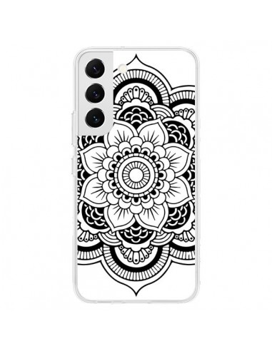 Coque Samsung Galaxy S22 5G Mandala Noir Azteque - Nico