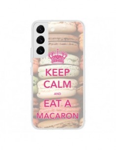 Coque Samsung Galaxy S22 5G Keep Calm and Eat A Macaron -...