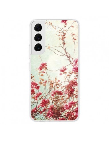 Coque Samsung Galaxy S22 5G Fleur Vintage Rose - Nico