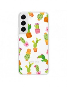 Coque Samsung Galaxy S22 5G Cactus Méli Mélo Transparente...